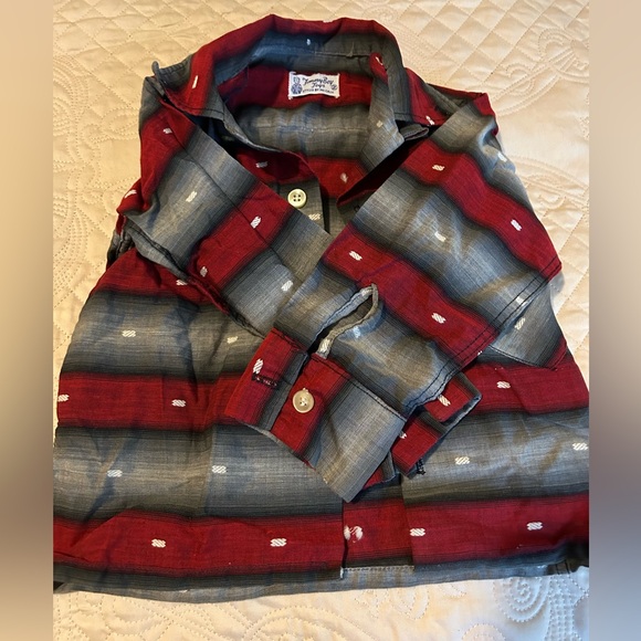 Vintage 1950s Button Up Shirt Tommy Boy Togs by McCain boys quality size 2 great - Picture 3 of 9